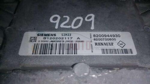 CENTRALITA MOTOR RENAULT TWINGO S120202117 A / S120202117A / 8200944930 / 8200700600