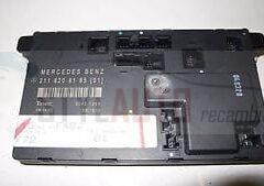 centralita control de puerta mercedes w211 2118208185 211 820 81 85