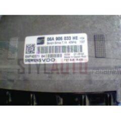 Centralita de motor seat leon toledo 1. 6 ref 06a 906 033 he 06a906033he 5wp40371 04 0858