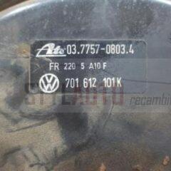 servofrenos vw VW Transporter T4 Bus 1.9 ATE 701612101K