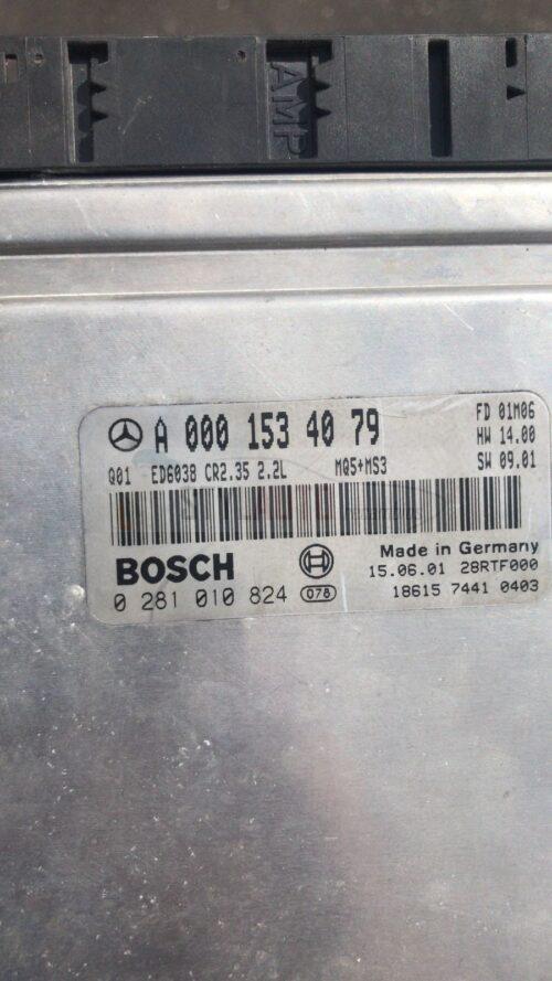 centralita motor mercedes sprinter a0001534079 0 281 010 824 0281010824