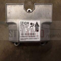 CENTRALITA AIRBAG MÓDULO DE CONTROL OPEL ZAFIRA B GM 13 246 046 QX, 13246046, 13246046QX, Temic 327963935