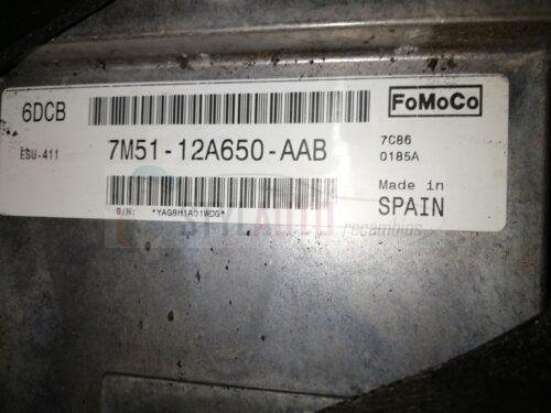 CENTRALITA FORD FOCUS 6DCB 7M51-12A650-AAB 7M5112A650AAB ESU-411