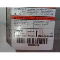 centralita de airbags suzuki siwft 38910-62J00-000 Siemens 5WK43538