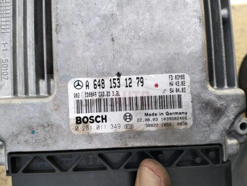 CENTRALITA ECU MERCEDES W211 320 0281011349 0 281 011 349 A6481531279 A 648 153 12 79