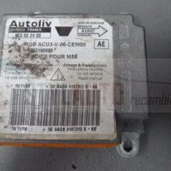 centralita de airbags citroen berlingo 603602400 9653190980