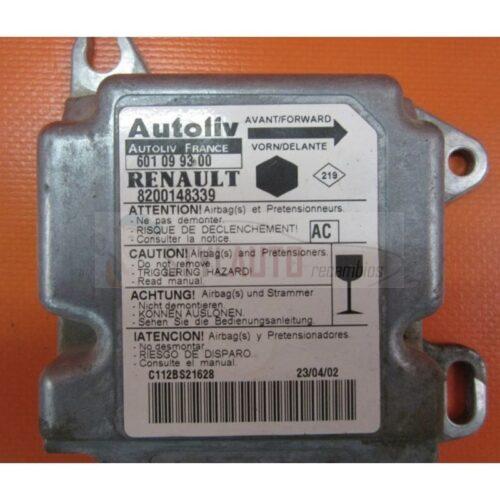 centralita de airbags renault kangoo 601099300 RENAULT 8200148339