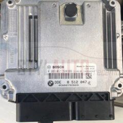 CENTRALITA DE MOTOR BMW 320 2.0 D BOSCH 0 281 017 520, 0281017520, DDE 8 512 047, DDE8512047, 8512047