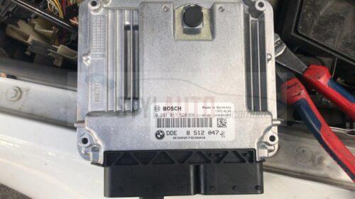 CENTRALITA DE MOTOR BMW 320 2.0 D BOSCH 0 281 017 520, 0281017520, DDE 8 512 047, DDE8512047, 8512047
