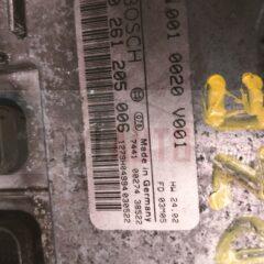 CENTRALITA DE MOTOR SMART FORTWO BOSCH 0 261 205 006, 0261205006, 001 0020 V001, 0010020V001