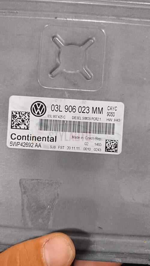 CENTRALITA MOTOR ECU 03L906023MM 03L 906 023 MM 5WP42692AA 5WP42692 A