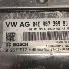 centralita 0261S12608 / 0 261 S12 608. VALIDA PARA: VOLKSWAGEN GOLF VII 1.4 TSI. REFERENCIA VAG: 04E907309BJ / 04E 907 309 BJ
