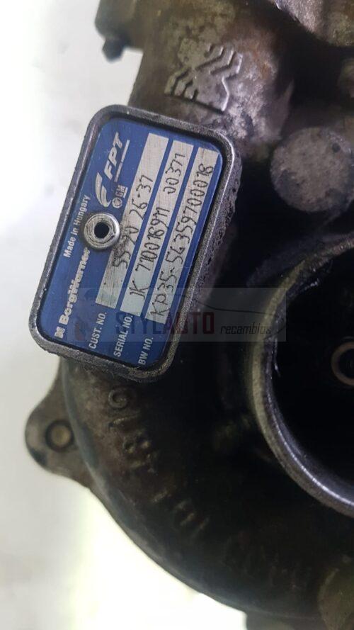 turbo fiat punto 1.3 jtd 54359700018 55202637