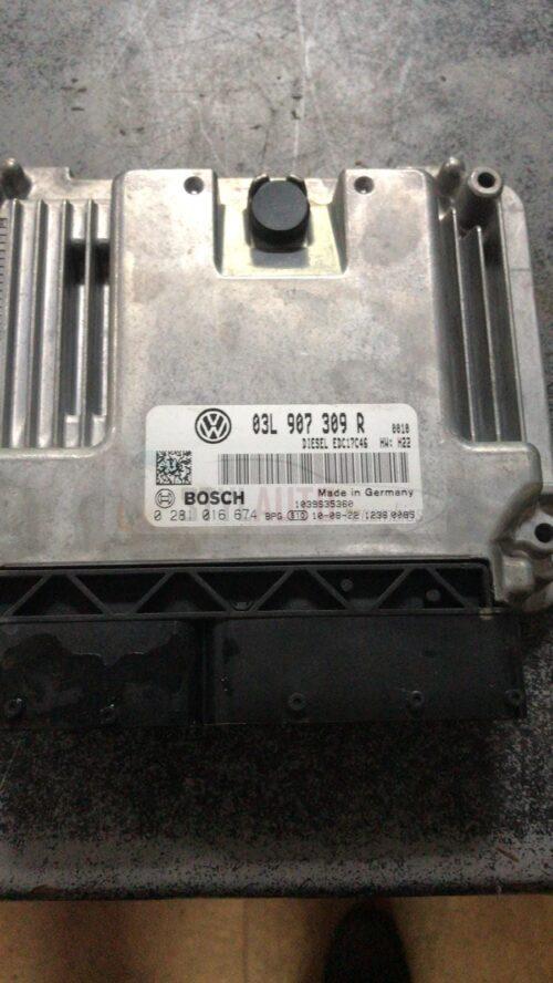 centralita motor vw tiguan tdi 0281016674 03l907309r