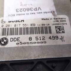 centralita de motor bmw 120d 0 281 017 551 0281017551 0281 017 551 DDE 8 512 499 DDE8512499