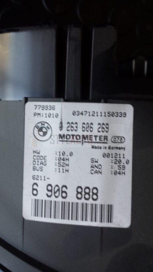 cuadro de relojes bmw e46 0263606269 6906888
