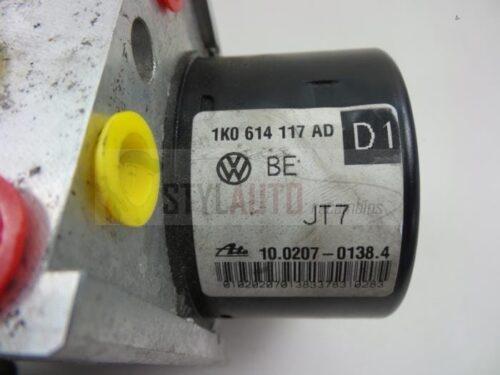 bomba abs vw golf 6 1K0 614 117 AD, 1K0614117AD, ATE 10.0207-0138.4,10020701384, 1K0 907 379 AF, 1K0907379AF, 10.0970-0321.3,