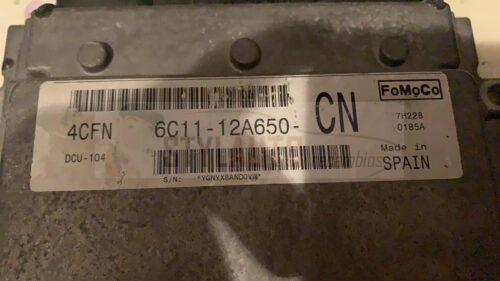 centralita ford transit 2.4 tdci 6c11-12a650-cn 6c1112a650cn dcu-104