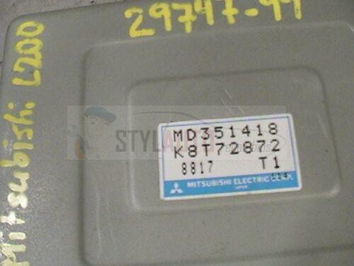 centralita de motor mitsubishi l200 MD351418 K8T72872