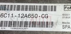 Centralita motor fomoco ford transit 6c11-12a650-cg / 6c11 12a650 cg / 6c1112a650cg / dcu-104 / dcu 104