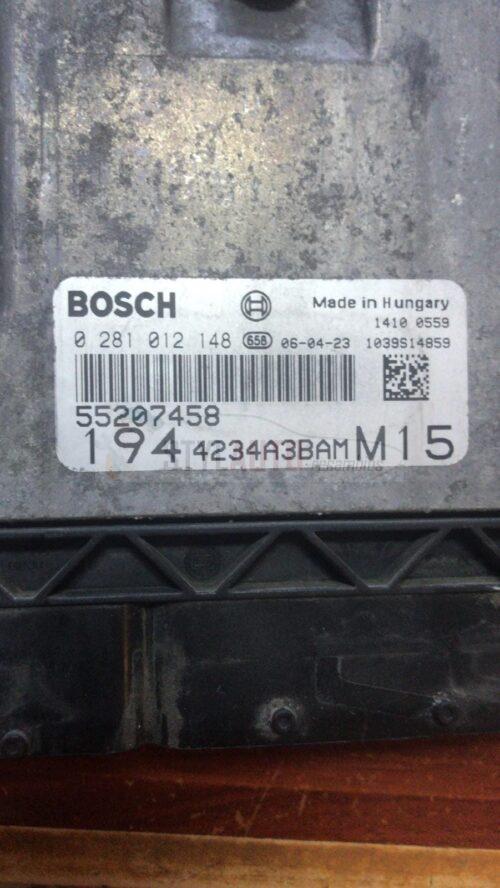 CENTRALITA DE MOTOR FIAT CROMA 1.9 JTD BOSCH 0 281 012 148, 0281012148, 55202700