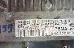 CENTRALITA DE MOTOR FORD FUSION 1.4 TDCI SIEMENS 5WS40240A-T, 5WS40240AT, 5S61-12A650-HA, 5S6112A650HA,