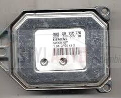 centralita de motor opel 1.8 09158726 - 09 158 726 - 5wk9157