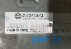 centralita motor seat altea 170cv 03g906018dj - 5wp45518ac