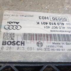 CENTRALITA DE MOTOR AUDI Q7 4L0907401 0281013691