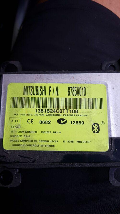 centralita bluetothh mitsubishi outlander 8785a010