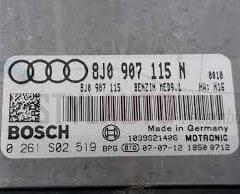 CENTRALITA DE MOTOR AUDI TT 2.0T TFSI 8J0907115N, 8J0 907 115 N, 8J0907115, 8J0 907 115, BOSCH 0 261 S02 519, 0261S02519