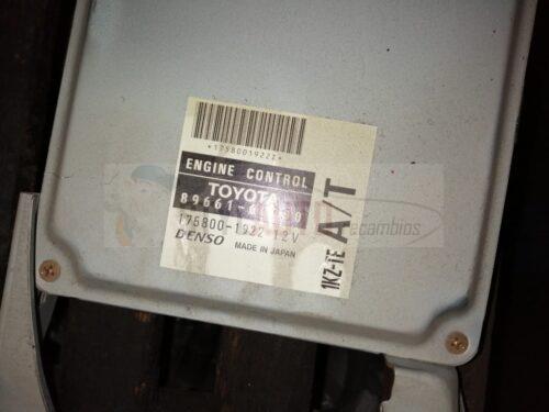 centralita de motor Toyota Land Cruiser Prado (90) 3.0 1KZTE 8966160790 89661-60790 175800-1922 1758001922