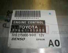 centralita de motor toyota avensis 89661-05a00 8966105a00