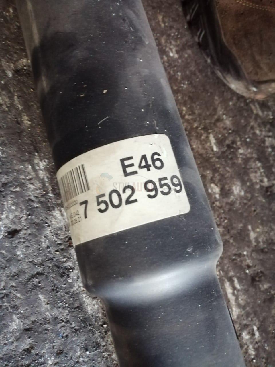 Recambios de coches, repuestos y piezas automóvil - Stylauto recambios |  cardan central bmw 330d e46 ref: 7502959