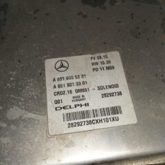 ECU MOTOR DELPHI CRD2.16 28292738 MERCEDES A6519005301 A6519013301. CENTRALITA DE MOTOR / ECU / UCE: MARCA: mercedes w212
