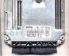 centralita TOYOTA Auris d4d Motor ECU 89661-02E10 Bosch : 0281013413