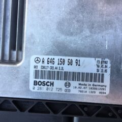CENTRALITA DE MOTOR MERCEDES 220 CDI BOSCH 0 281 012 725, 0281012725, A 646 150 50 91, A6461505091, CR3.44
