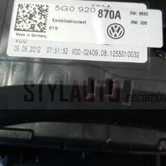 cuadro relojes golf 7 5g0920870a