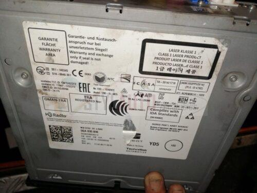 5QA035846 SISTEMA NAVEGACION GPS SEAT TOLEDO (KG3) 2016