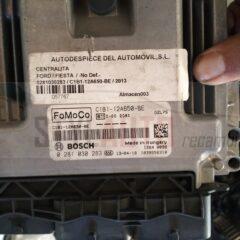 centralita de motor Ford Fiesta Mk6 2013 1.6 C1B112A650BE 0281030283