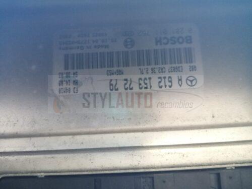 centralitas de motor MERCEDES SPRINTER 2.7 0281011752 0 281 011 752 A6121537279 A 612 153 72 79