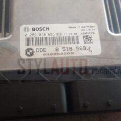 CENTRALITA DE MOTOR BMW F20 BOSCH 0 281 018 635, 0281018635, DDE 8 518 569, DDE8518569, 8518569