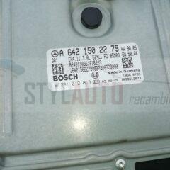 CENTRALITA DE MOTOR MERCEDES W219 CLS 320 CDI BOSCH 0 281 012 013, 0281012013, A 642 150 22 79, A6421502279, CR4.11