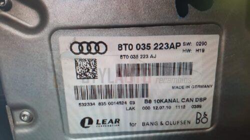 amplificador audi a5 ref: 8t0035223ap 8t0 035 223 ap