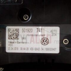 cuadro de relojes vw golf 7 tdi 5g0920741 5g0 920 741