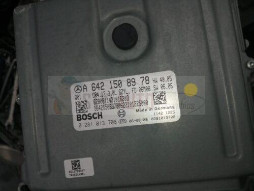 CENTRALITA MOTOR ECU MERCEDES CLS 0281013708 0 281 013 708 A6421508978 A 642 150 89 78