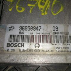 CENTRALITA DE MOTOR CHEVROLET CAPTIVA 2.0 CDTI, BOSCH 0 281 015 569, BOSCH 0281015569, 96950947