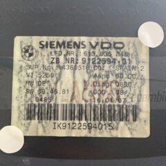 cuadro de relojes bmw 320i e90 9122594-01 912259401 613035346