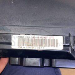 cuadro de relojes mercedes w210 a2105407211