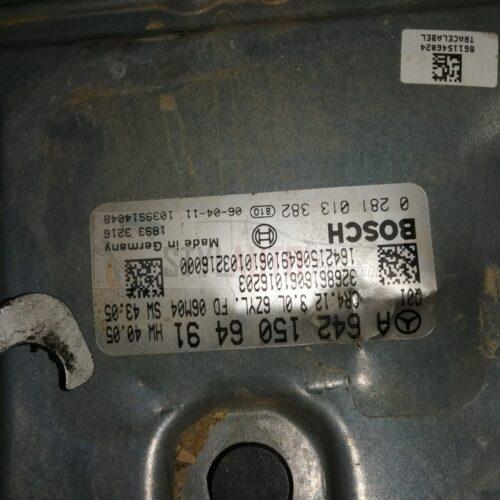 centralita motor ml w164 0281013382 0 281 013 382 A6421506491 A 642 150 64 91. Ref: 0281013382 A6421506491